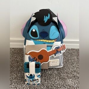 Loungefly Disney Lilo & Stitch Elvis Stitch with wallet